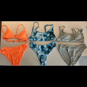 Aurelle Women's Bikini Bundle Size Medium.
